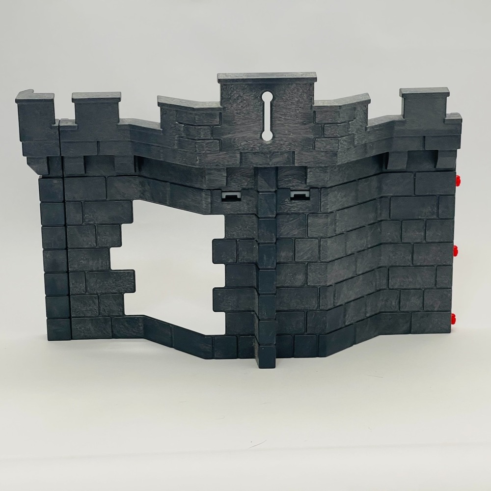 Playmobil Castle Wall Dark Gray Replacement Add-on Part Piece